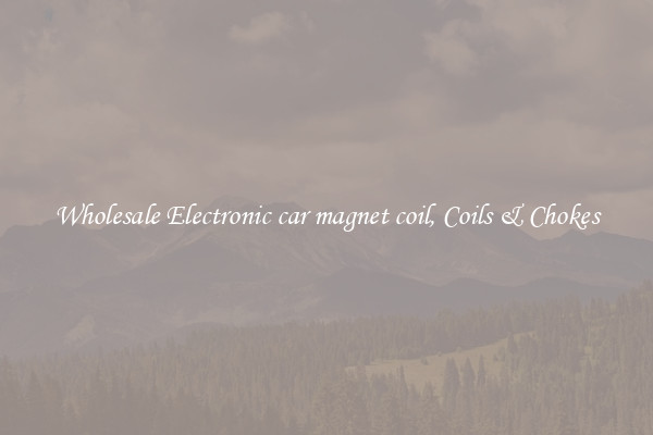 Wholesale Electronic car magnet coil, Coils & Chokes