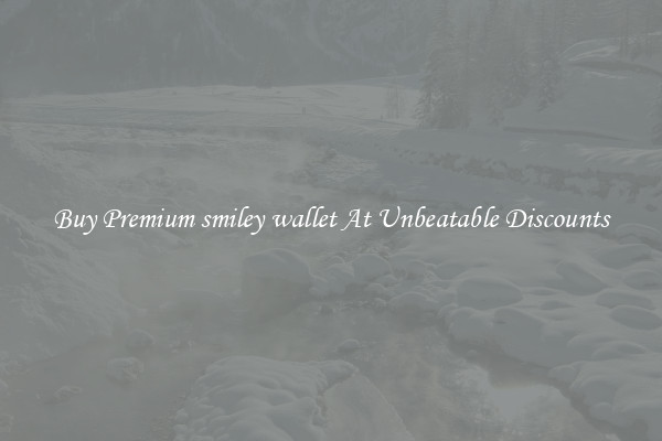 Buy Premium smiley wallet At Unbeatable Discounts