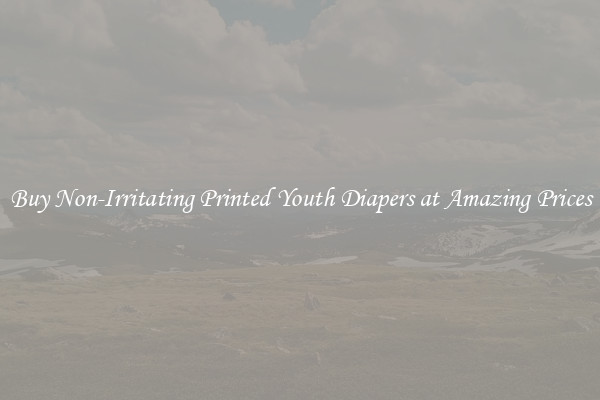 Buy Non-Irritating Printed Youth Diapers at Amazing Prices